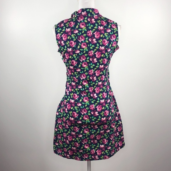 Tokyo Talkies Floral Sleeveless Dress S - Picture 3 of 8